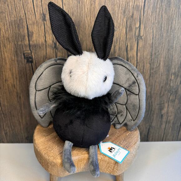 Jellycat Miff Mothman NEW!  FAST SHIP Jellycat Halloween - Picture 1 of 8